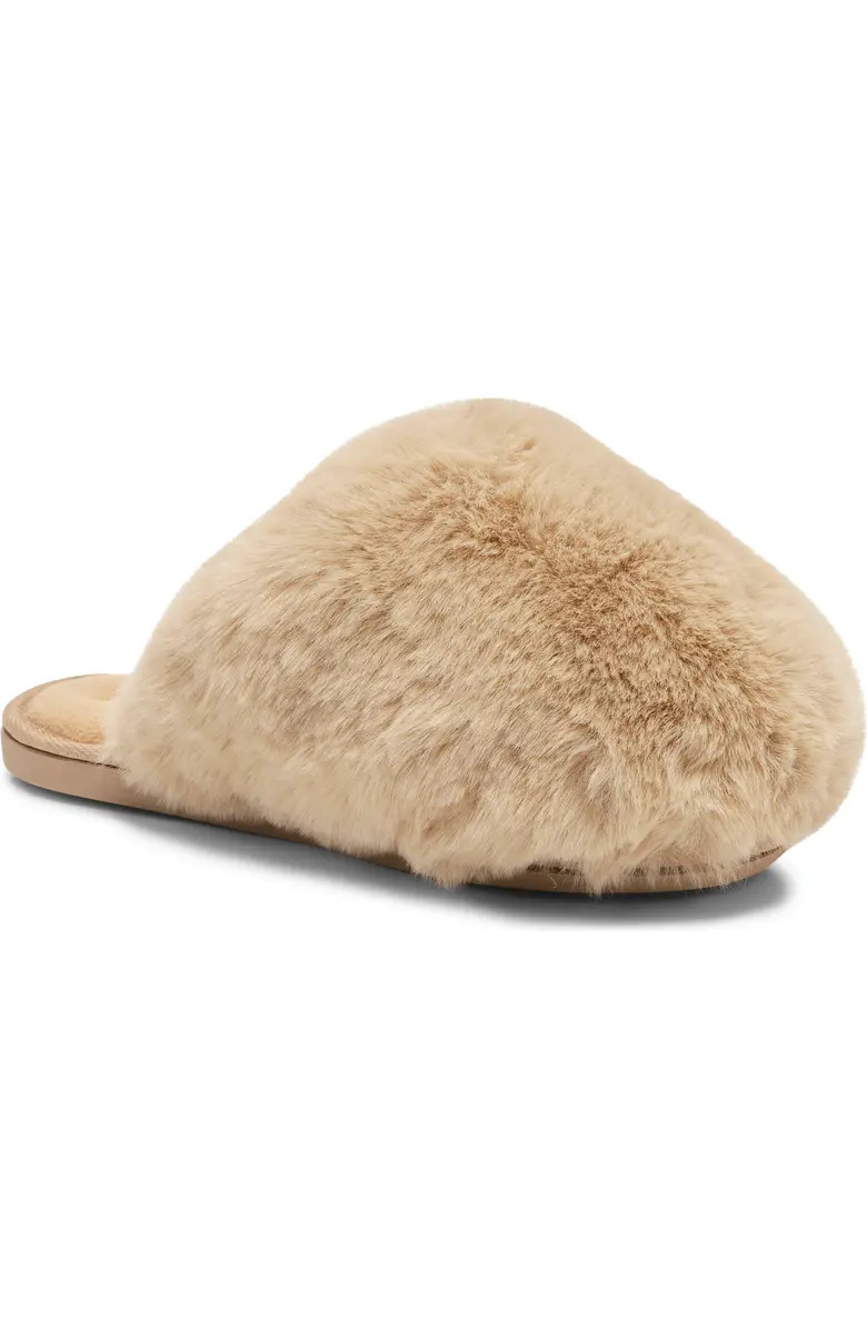 Free People Snowball Faux Fur Slipper (Women) | Nordstrom | Nordstrom