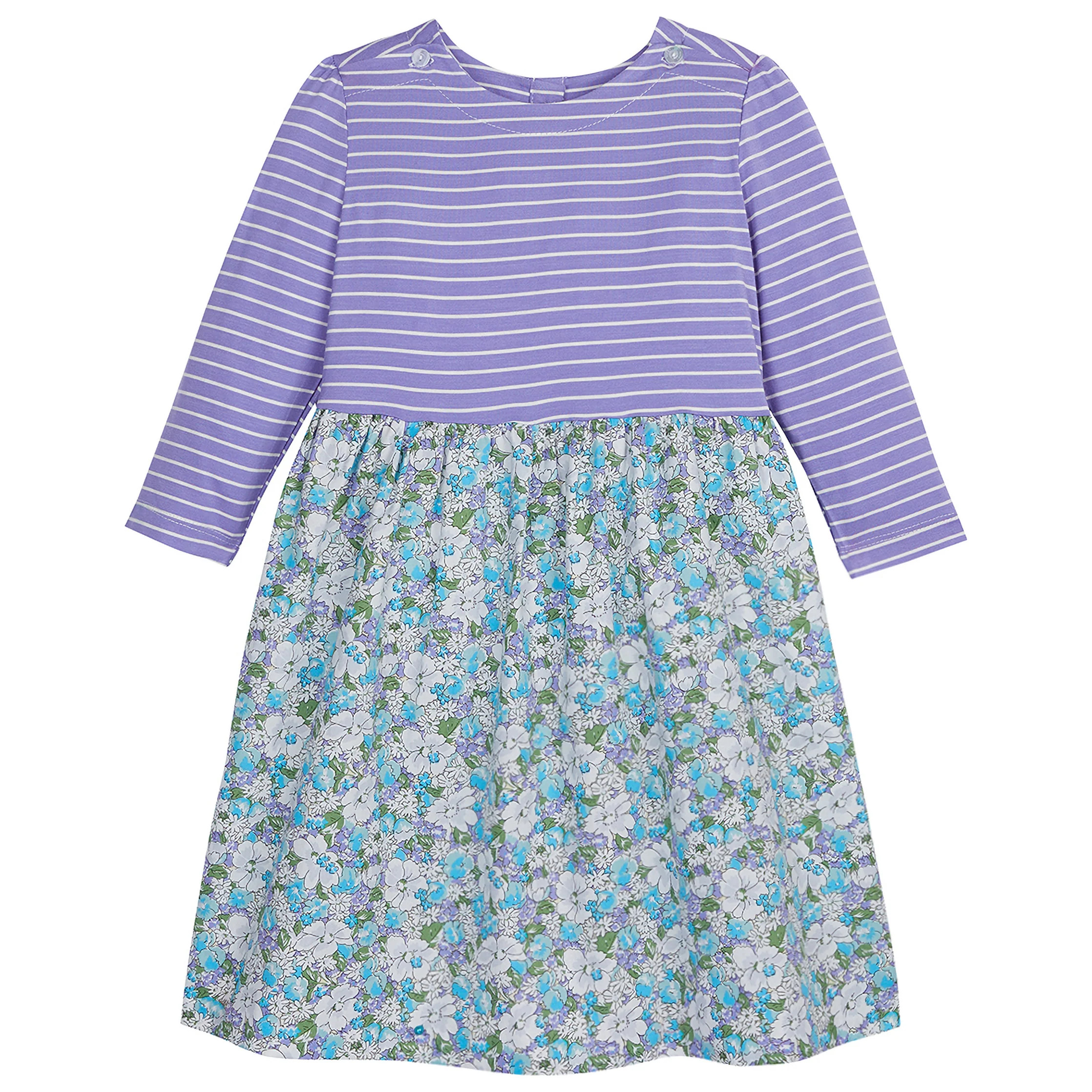 Rosie Dress - Wynnewood Lilac | BISBY Kids
