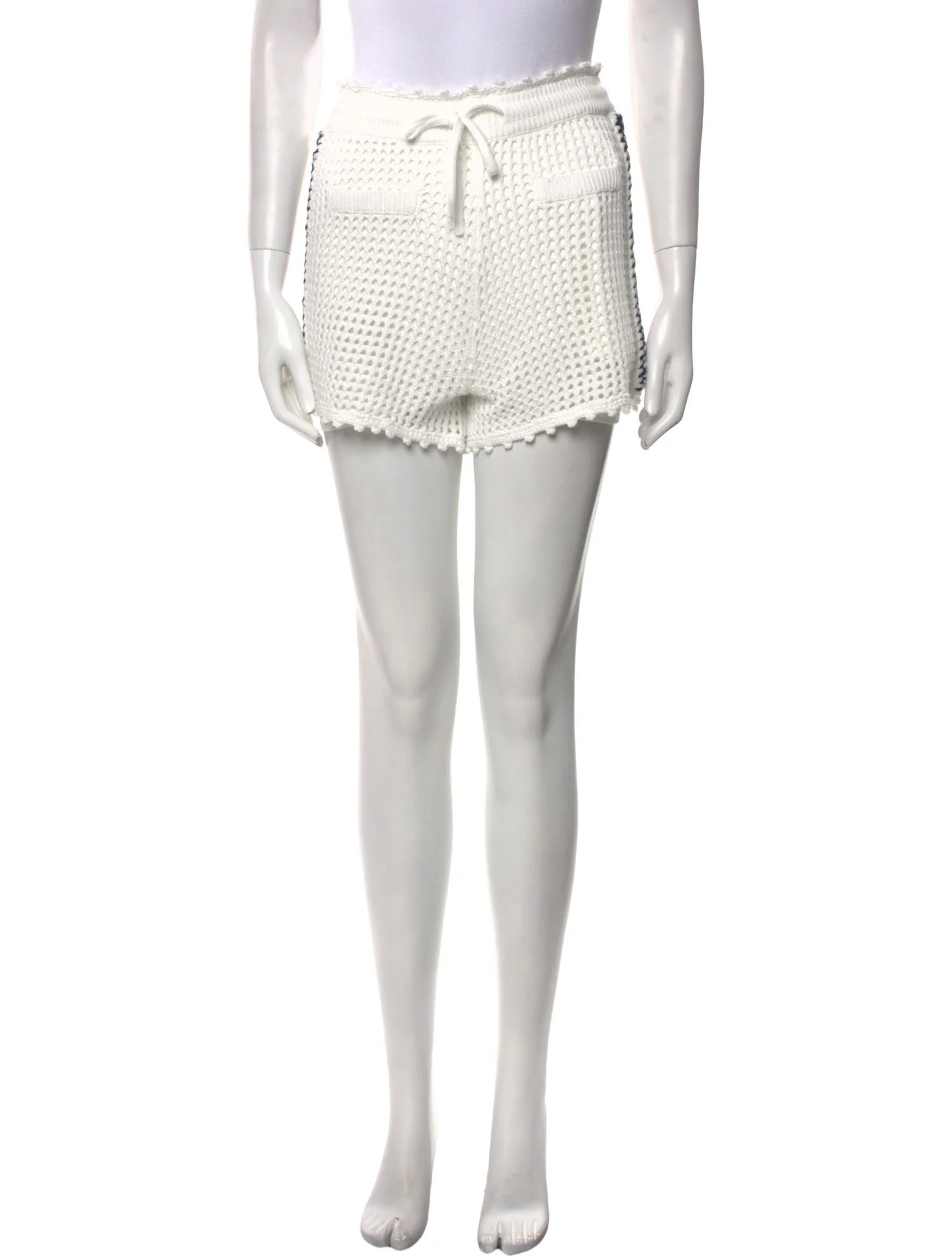 Simkhai Mini Shorts w/ Tags - 11.25" Rise, White Shorts, Clothing - WSIMI27266 | The RealReal | The RealReal