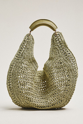 Urban Expressions Raffia Hobo Bag | Anthropologie (US)