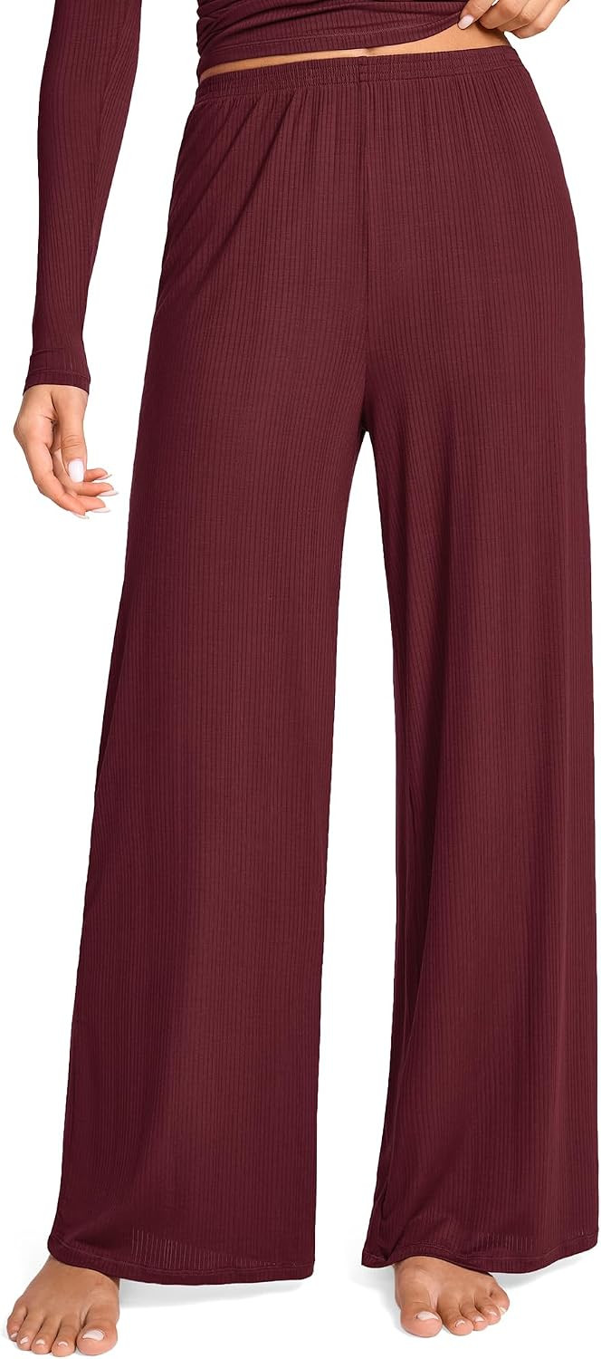 Natrelax Modal Ribbed Pajamas Pants | Amazon (US)