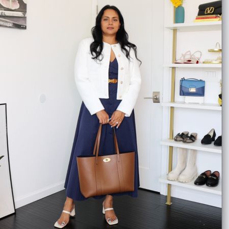 Classy Work Outfit With a Dress
Wearing dress in size L 

WORK WEAR | SUMMER OUTFITS

#LTKmidsize #LTKstyletip #LTKworkwear