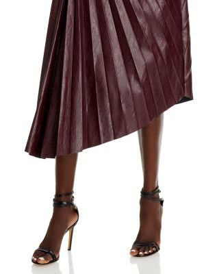 Tracy Asymmetrical Pleated Skirt | Bloomingdale's (US)