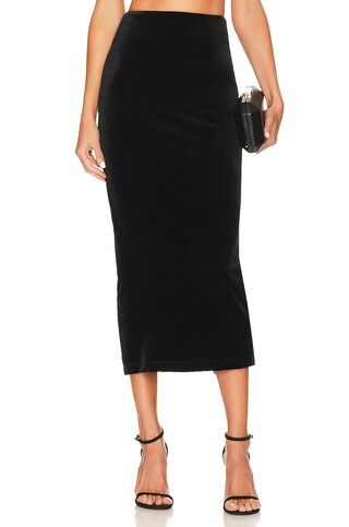 Nookie Amara Midi Skirt in Black from Revolve.com | Revolve Clothing (Global)