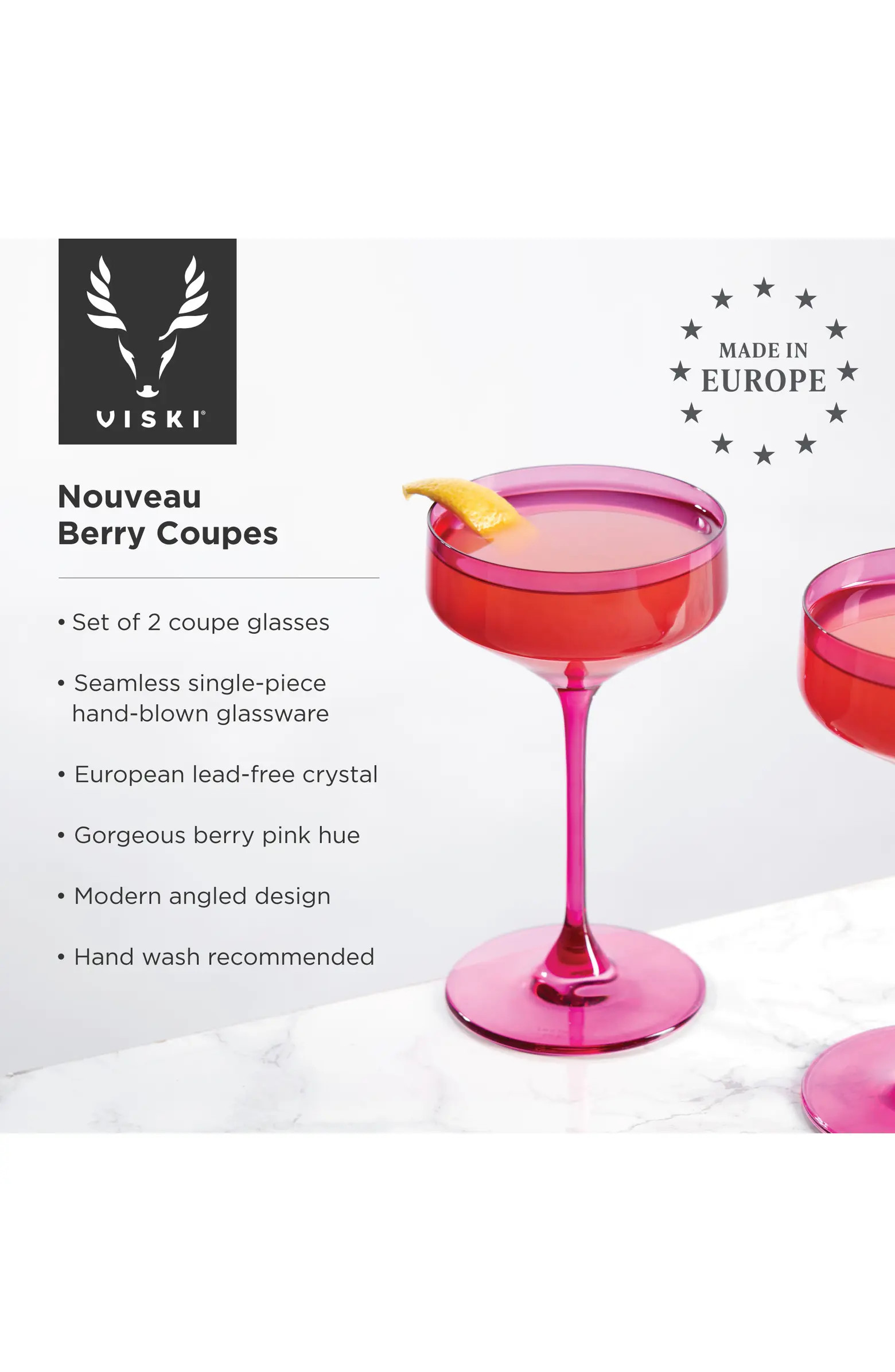 Reserve Nouveau Crystal Coupes | Nordstrom