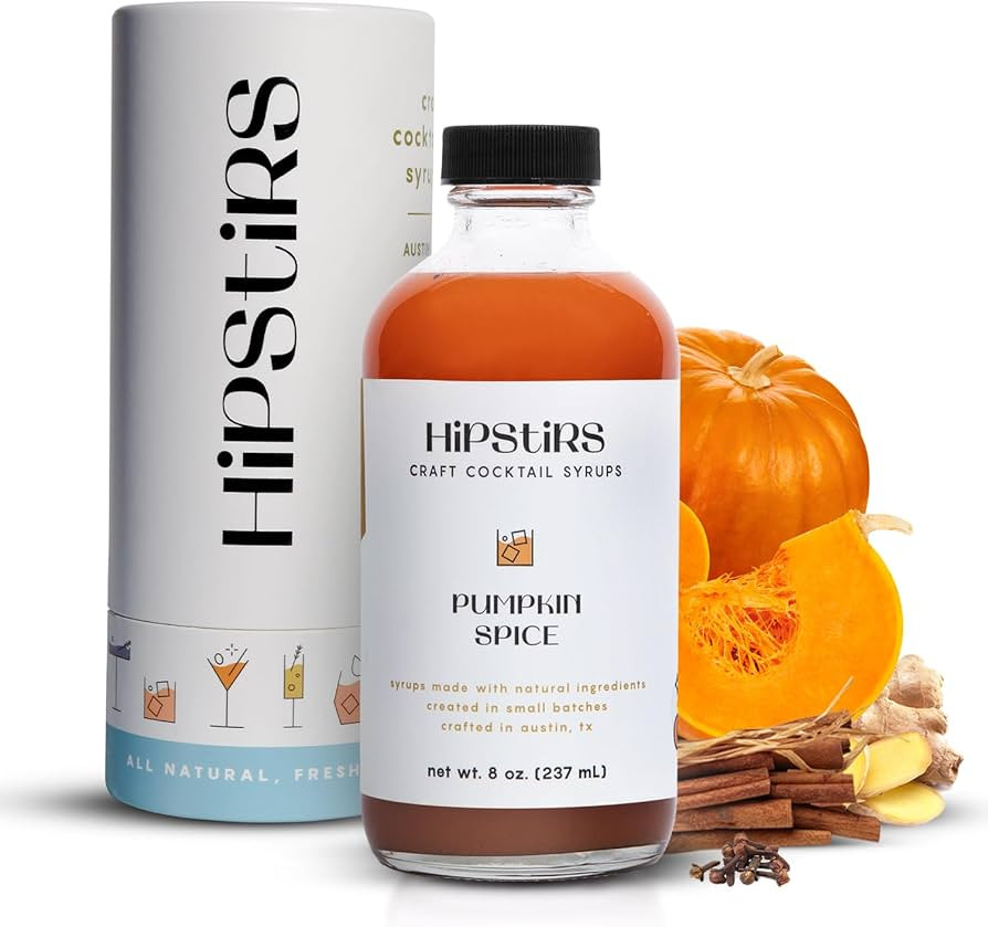 HipStirs Pumpkin Spice Syrup - Our Pumpkin Spice Mix uses Real Ingredients like Pumpkin Puree to ... | Amazon (US)