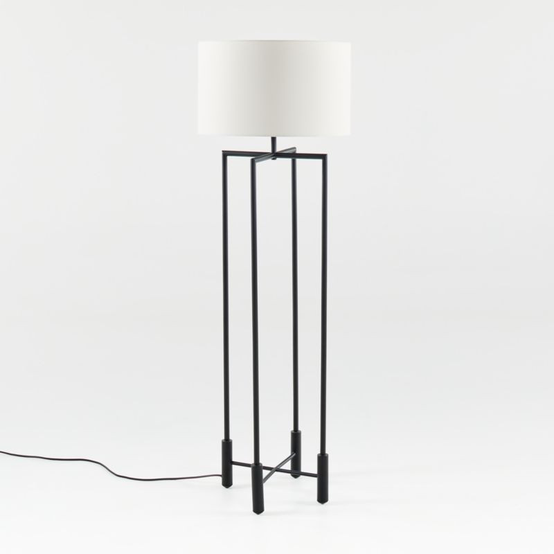 Bodil Four Legged Floor Lamp + Reviews | Crate & Barrel | Crate & Barrel