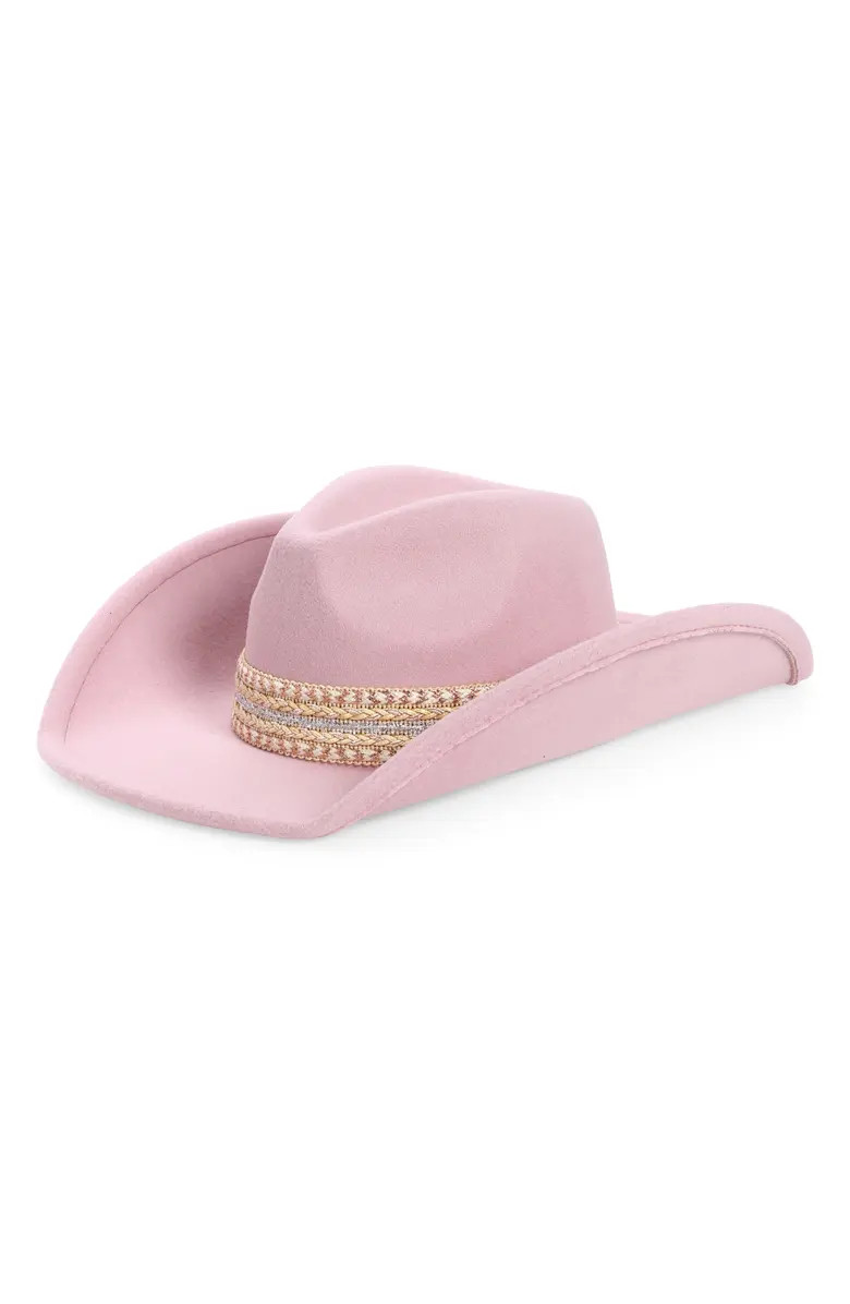 BP. Metallic Trim Cowboy Hat | Nordstrom | Nordstrom