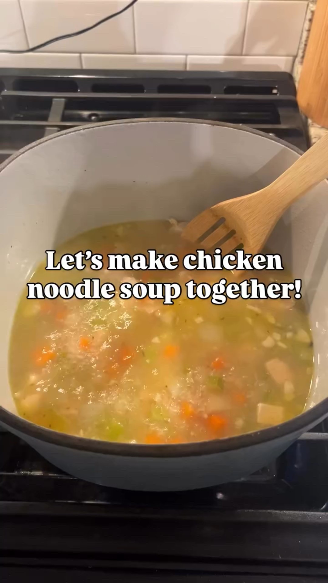 Nothing heals the soul quite like homemade chicken noodle soup like mom used to make… 🤍

This is your reminder that comfort can be simple, cozy, and exactly what you need! Whether you’re fighting a cold, a bad day, or just craving something warm and familiar… This one always hits! 🫶

Save this for your next cozy night in and let me know if your mom used to make it a different way! ✨

Ingredients:
🐓 Chicken
🥕 Carrots
💚 Celery
🧅 Onion
🧄 Garlic
• Black Pepper
• Onion Powder
• Garlic Powder
• Oregano
• Thyme
🍜 Chicken Broth
🍝 Noodles

#comfortfood #homemadesoup #chickennoodlesoup #fromscratch #nostalgicfood