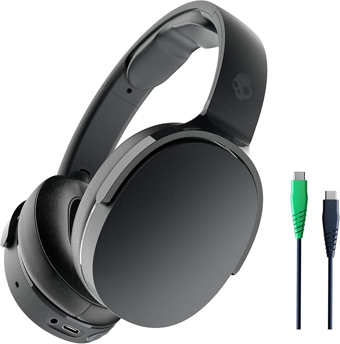 Skullcandy Hesh Evo Wireless Headphones with Charging Cable, 36 Hr Battery, Microphone, Works wit... | Amazon (US)