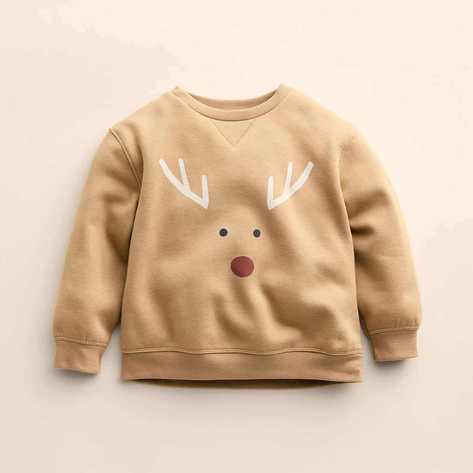 Baby & Toddler Little Co. by Lauren Conrad Crew Pullover, Toddler Girl's, Size: 3T, Deer Crew | Kohl's