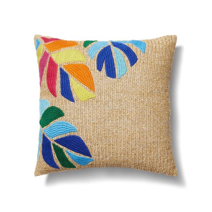 Striped Palm Outdoor Throw Pillow - Tabitha Brown for Target | Target