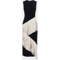 Spiral Knit Dress | Size: S | Color: Black-Macadamia | Curio