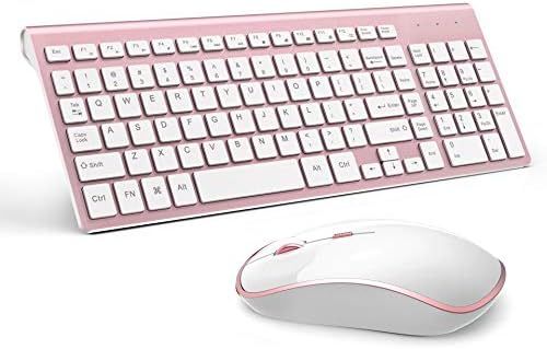 Wireless Keyboard Mouse, JOYACCESS 2.4G Compact and Full Size Wireless Keyboard and Mouse Combo f... | Amazon (US)