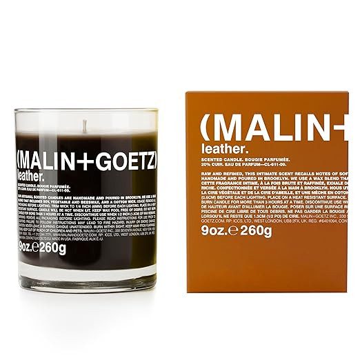 MALIN+GOETZ 9oz Scented Candle | Hand-Poured Soy Wax with Unique Fragrance Blends | Clean-Burning... | Amazon (US)