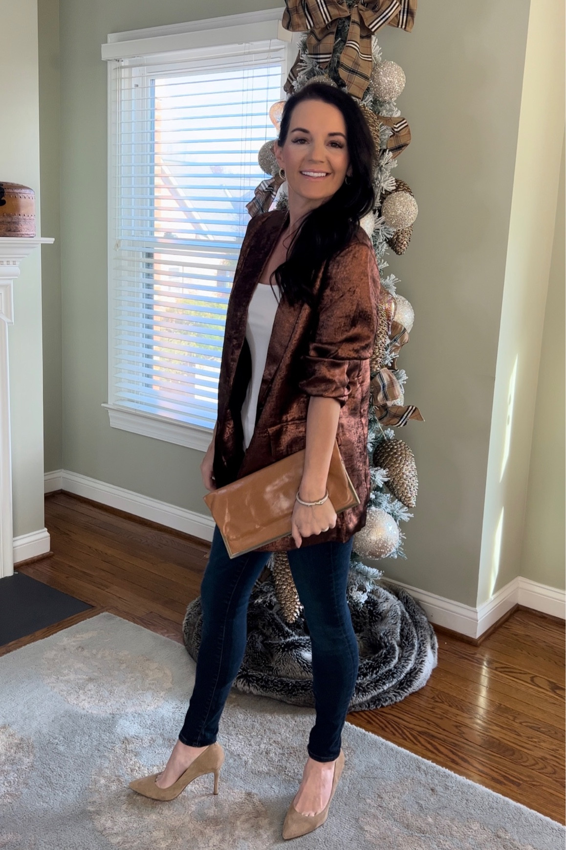 Holiday outfit ideas all from Target! I’m wearing size extra small in everything. 
.
Target, target style, target, fines, women’s fashion, velvet jumpsuit, jumpsuit, sequin dress, holiday style, holiday outfit, Christmas outfit, Thanksgiving, outfit, dresses, sequins, holiday, InSpa, Christmas dress, blazer, winter style, winter fashion, what I wore, outfit, idea, Tryon Haul

#LTKunder50 #LTKHoliday