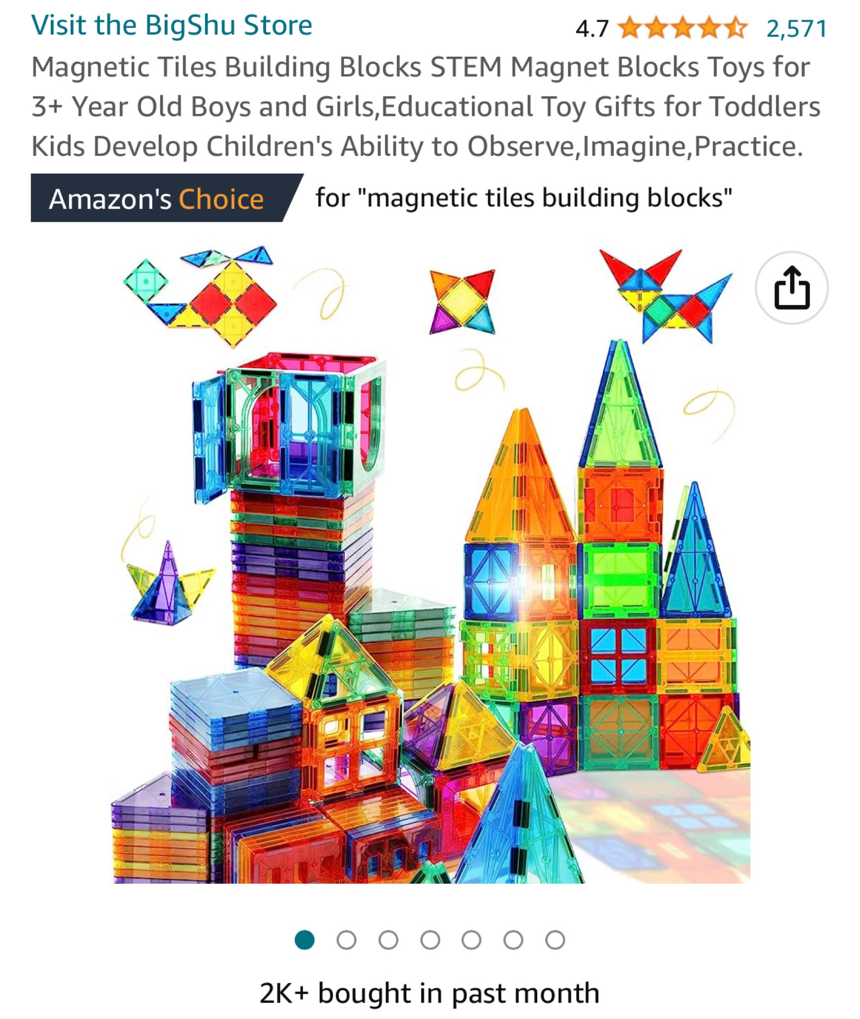 Major sale alert for these magnetic tiles. Use coupon code 53NUWX23 for additional savings!


#LTKfamily #LTKunder50 #LTKxNSale