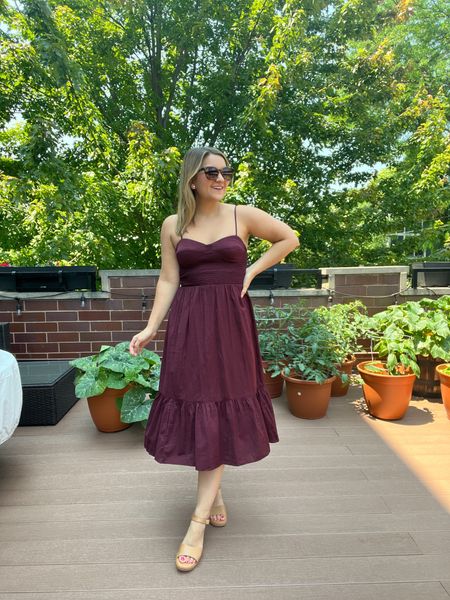 Sweetheart corset dress - wearing petite small and it fits perfectly! Reminds me of more expensive dresses but still great quality and 100% cotton! 

#LTKunder100 #LTKsalealert #LTKunder50