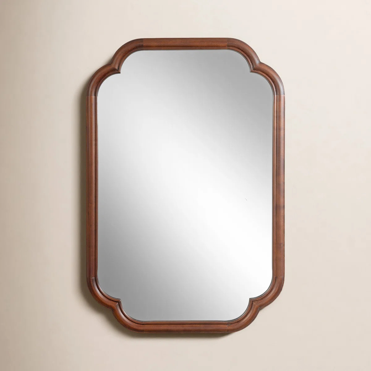 Brandis Wooden Bathroom Wall Mirror | Joss & Main