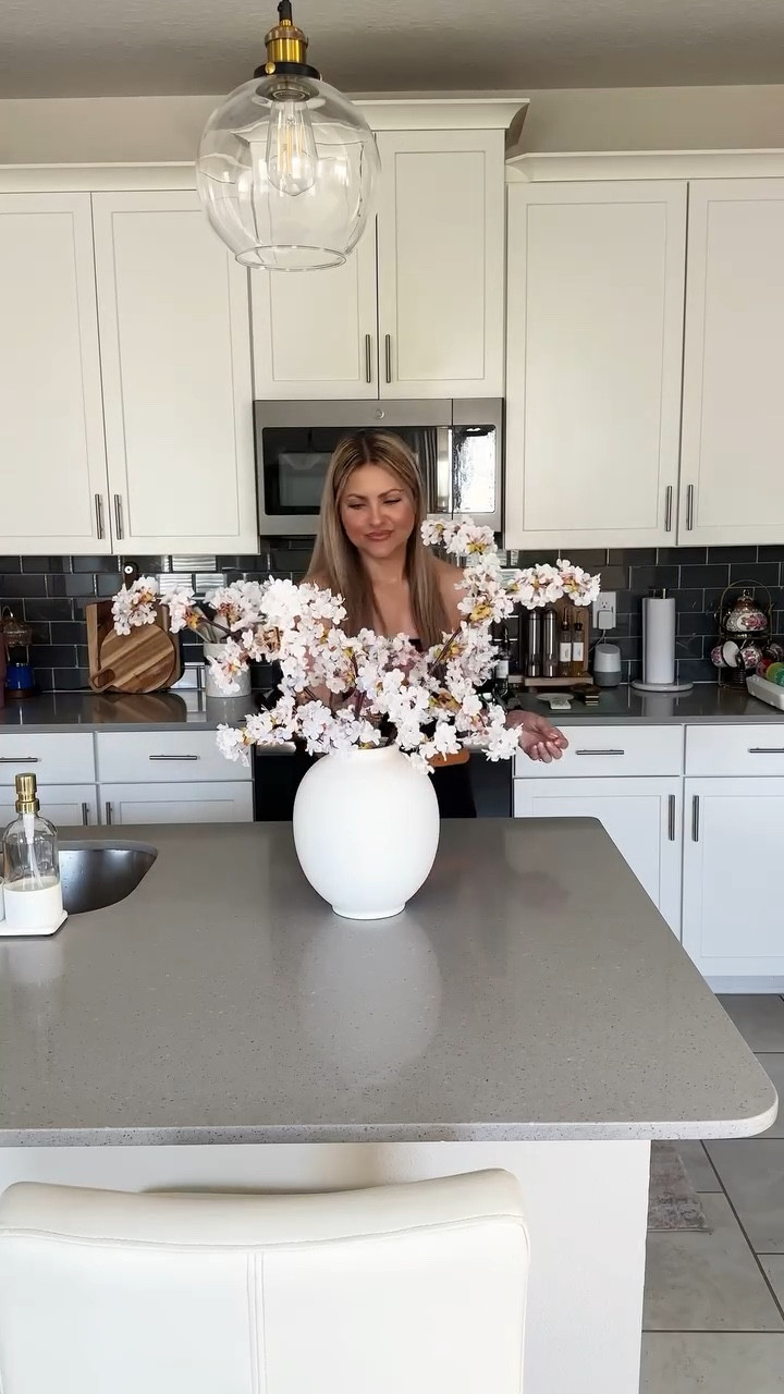 This one Amazon find completely changed my home for spring 🌸🤍

I styled these cherry blossoms in a textured neutral vase and moved them around my kitchen, dining table, console, and coffee table…

Same arrangement, but every space feels brighter, softer, and more elevated ✨

It’s the easiest way to refresh your home for spring without buying more decor 🤍



#LTKFestival #LTKSeasonal #LTKHome
