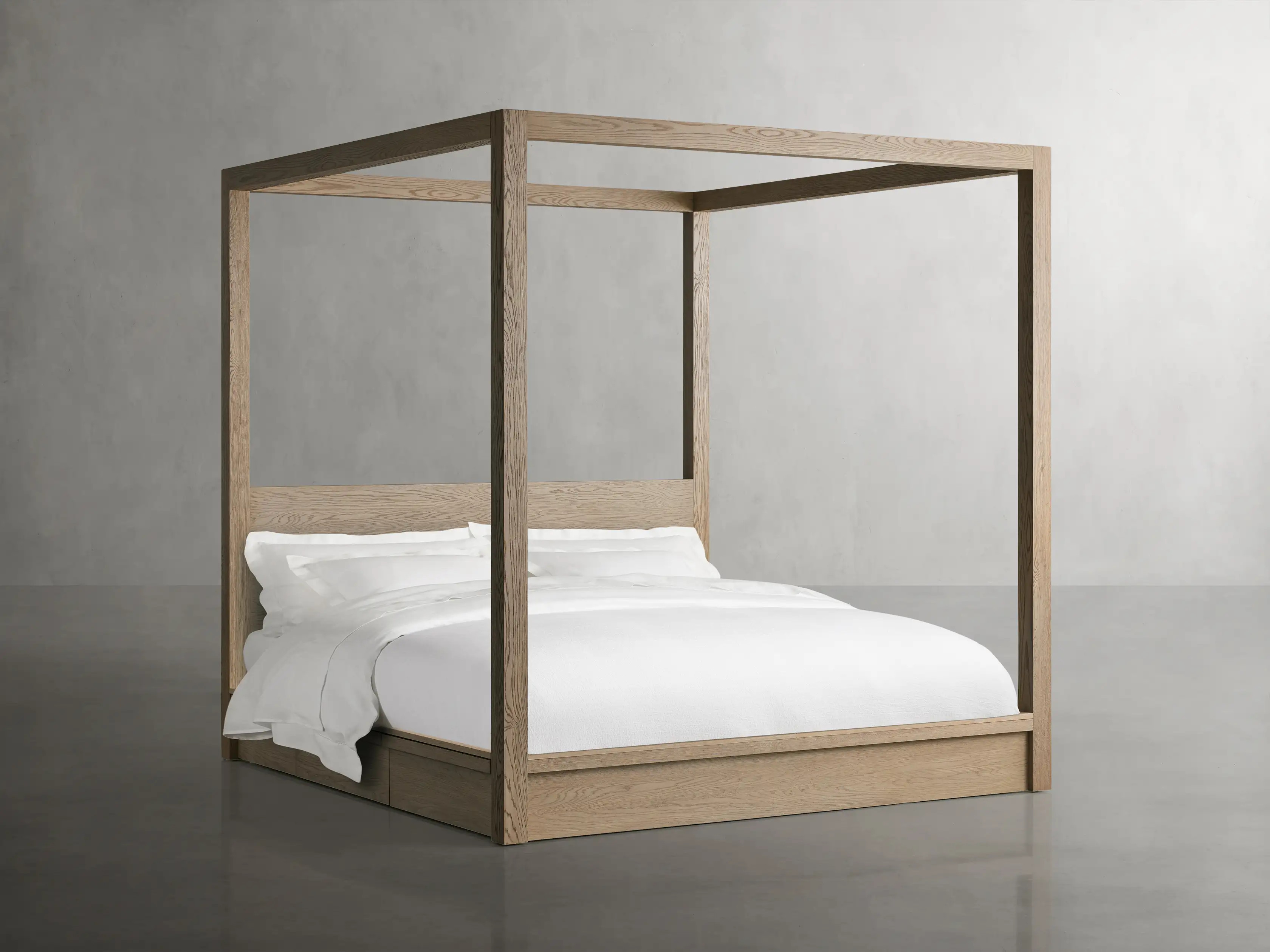 Bodhi Canopy Storage Bed | Arhaus