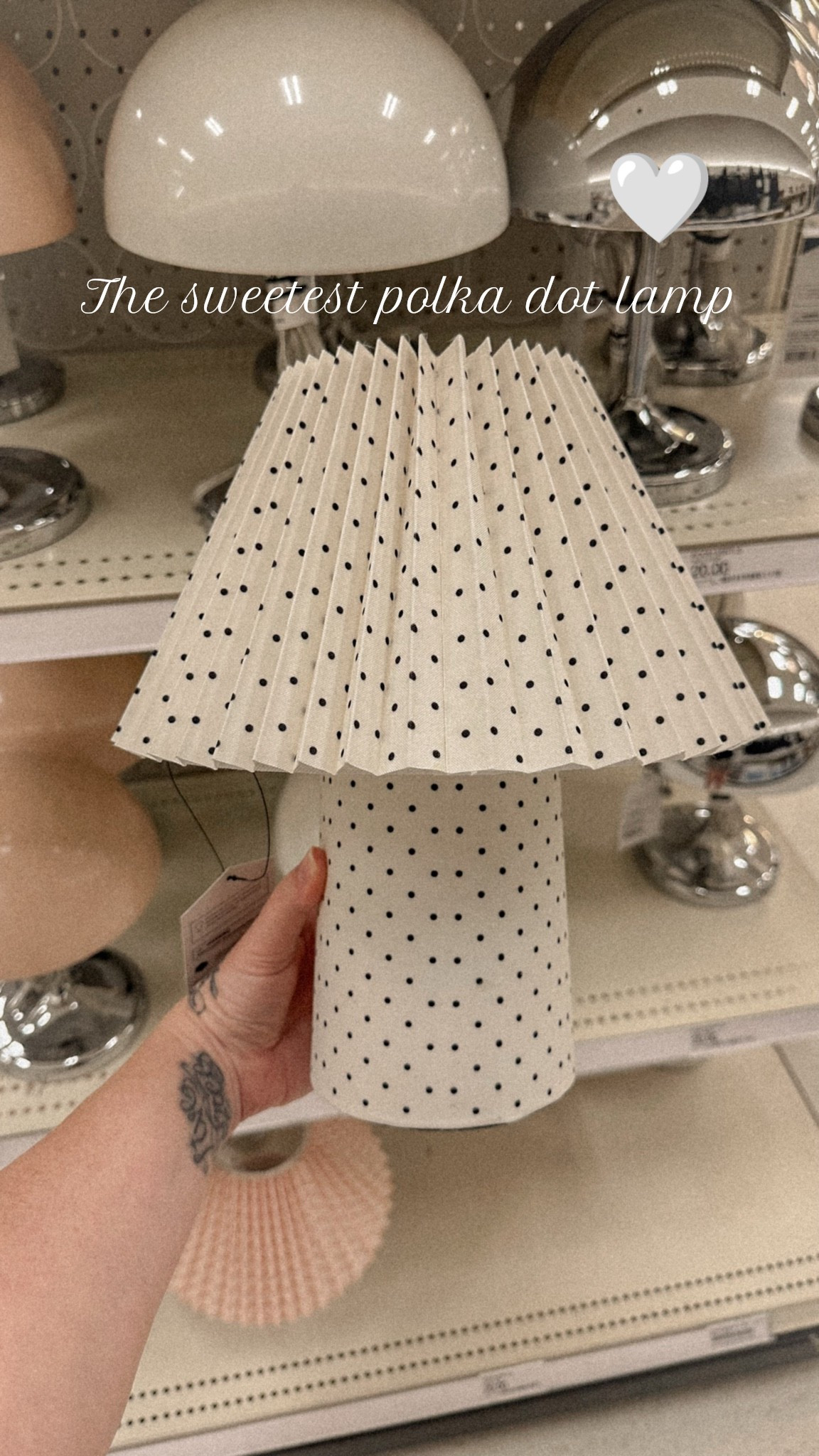 The prettiest polka dot lamp at TARGET. 

Home decor
Cozy
Cozy cottage

#LTKSeasonal #LTKHome #LTKSaleAlert