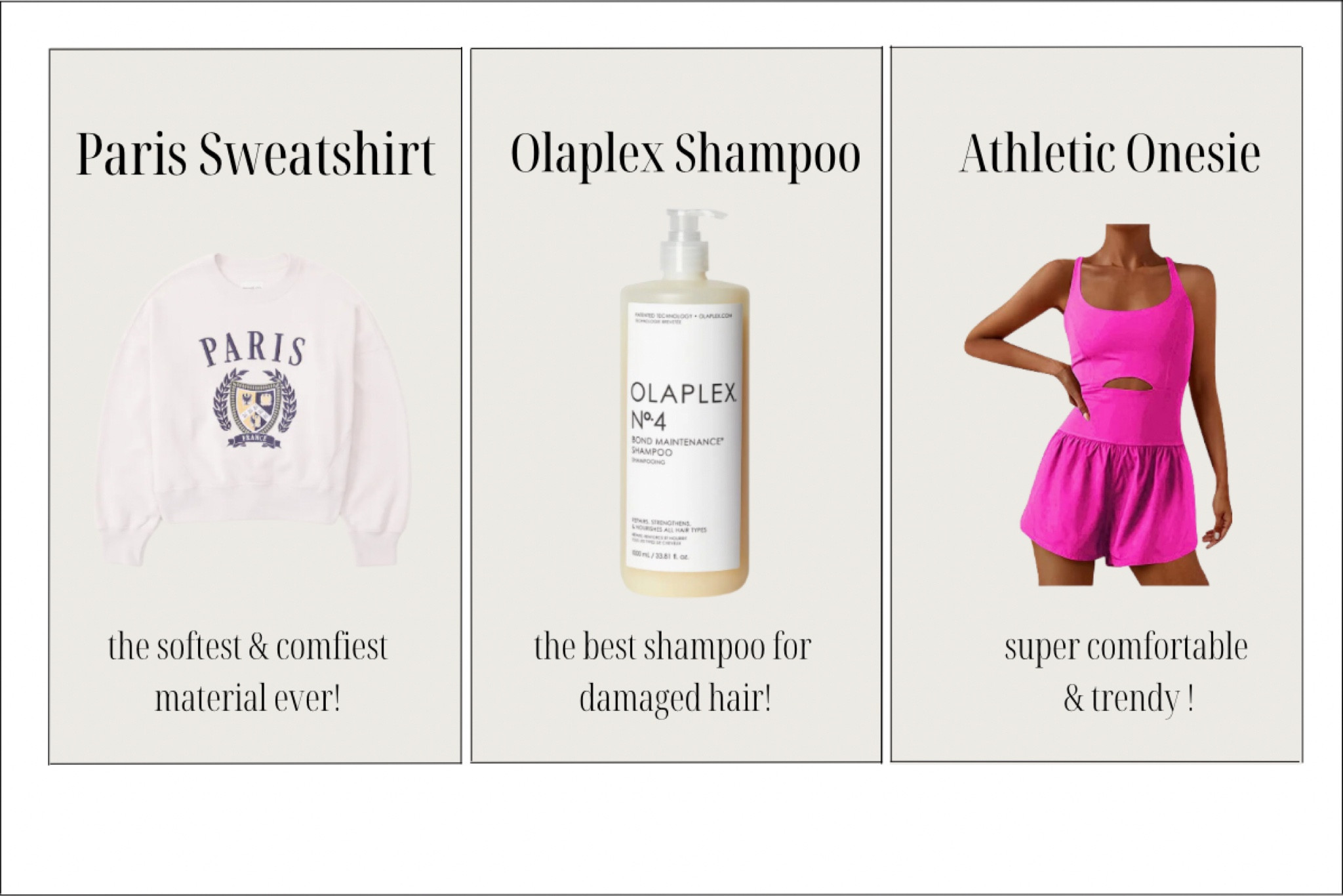 Current Obsession from Amazon!!

amazon prime, prime day, prime day sale, amazon prime day 2023, romper, onesie, olaplex, abercrombie, abercrombie sweatshirt, paris sweatshirt

#LTKxPrimeDay #LTKFitness #LTKsalealert