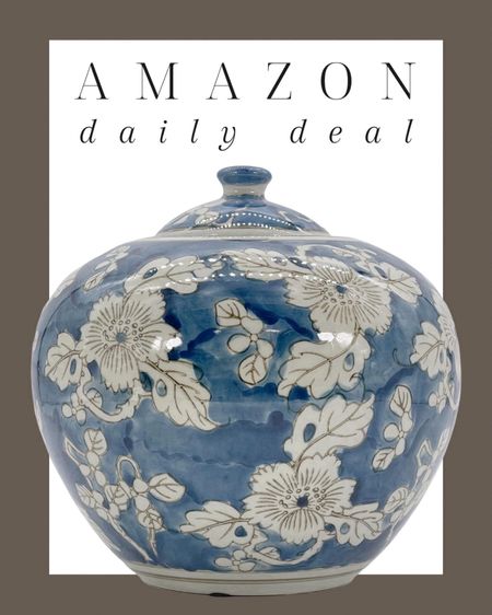 Amazon daily deal! This beautiful ginger jar is under $60! 

Bookcase styling, console styling, Decorative jar, ginger jar, bookcase decor, coffee table decor, accent decor, decorative accessories, sale, sale alert, sale find, bedroom, living room, resting area, family room, dining room, entryway, Modern home decor, traditional home decor, budget friendly home decor, Interior design, look for less, designer inspired, Amazon, Amazon home, Amazon must haves, Amazon finds, amazon favorites, Amazon home decor #amazon #amazonhome


#LTKFindsUnder100 #LTKHome #LTKStyleTip