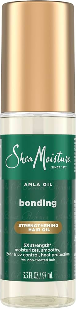 Shea Moisture Bonding Oil Amla Oil To Protect, Strengthen And Smooth Hair With Amla Oil And Fair-... | Amazon (US)