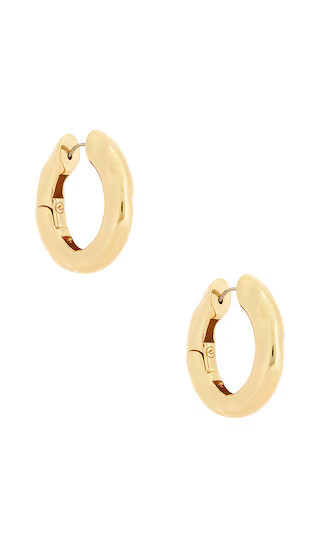 Liquid Luxe Medium Hoop Earrings | Revolve Clothing (Global)
