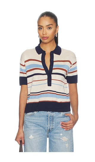 Joe's Jeans The Stella Polo Sweater in Multi. - size XS | Revolve Clothing (Global)