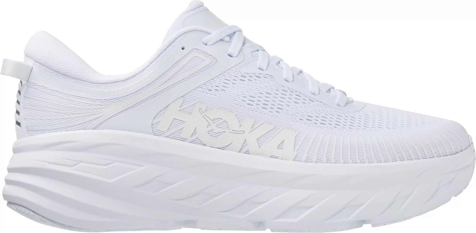 HOKA Women's Bondi 7 Running Shoes, White | Dick's Sporting Goods