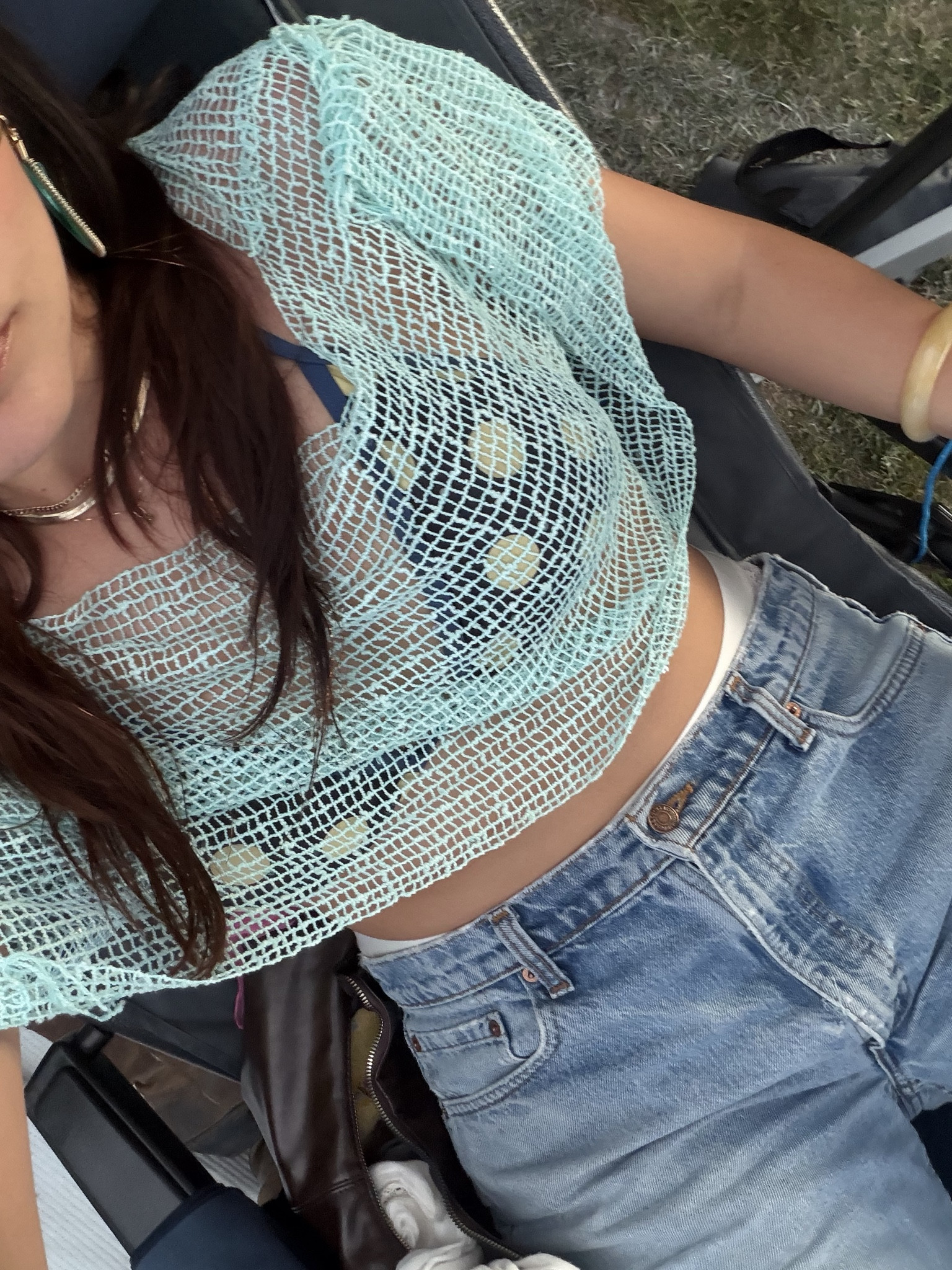 before heading into the festival for the evening 🙂‍↔️

#LTKootd #LTKFestival #LTKgrwm
