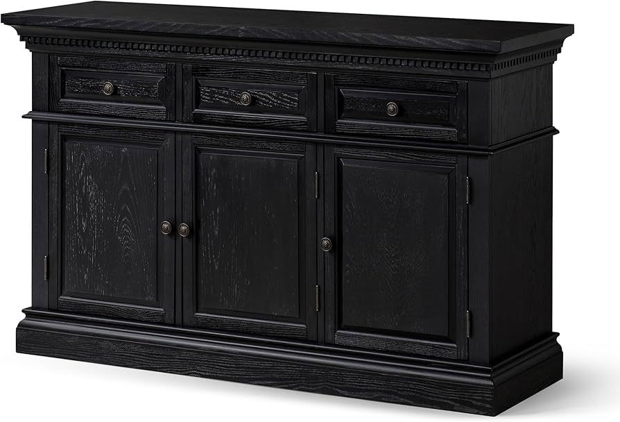 Maven Lane Theo Traditional Large Wooden Sideboard, Accent Buffet Server Table with Doors for Kit... | Amazon (US)