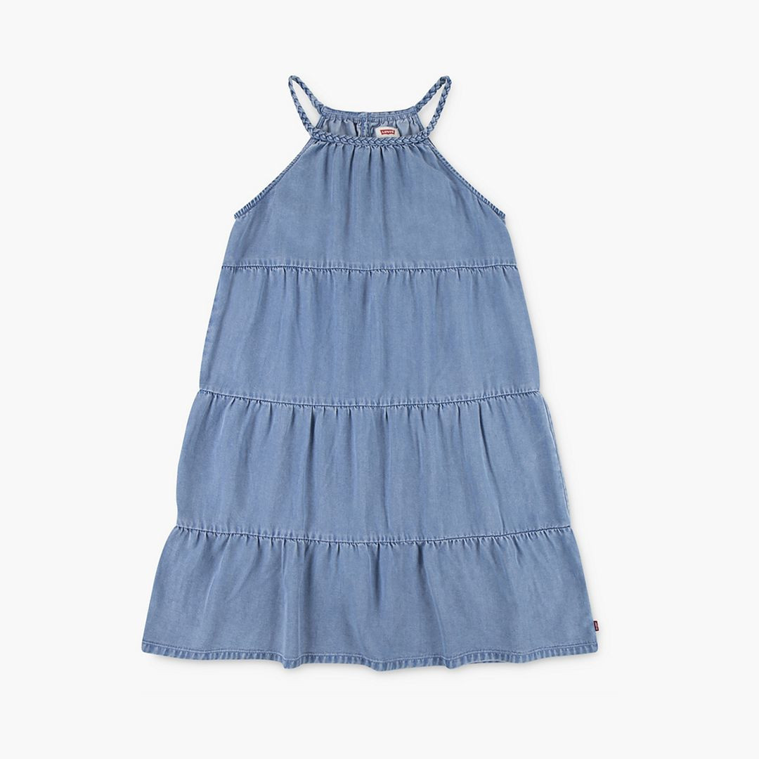 Levi's Halter Tiered Dress Big Girls S-XL L | Levi's US