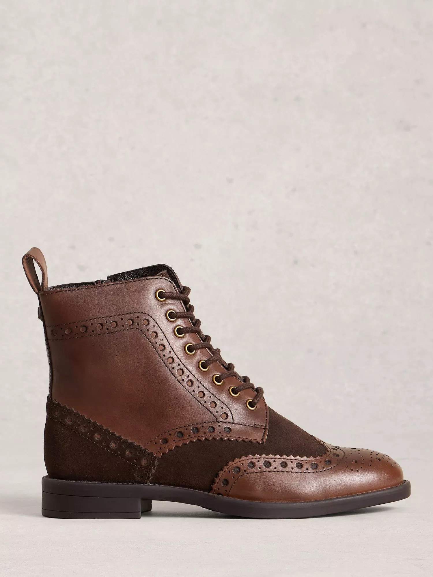 White Stuff Thistle Brogue Ankle Boots | John Lewis (UK)