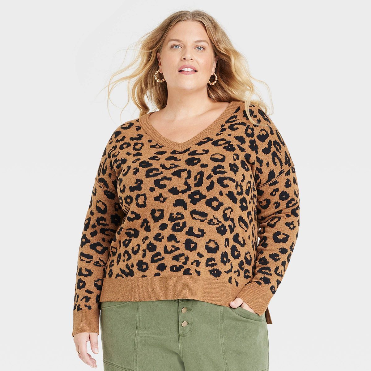 Women's V-Neck Pullover Sweater - Knox Rose™ | Target
