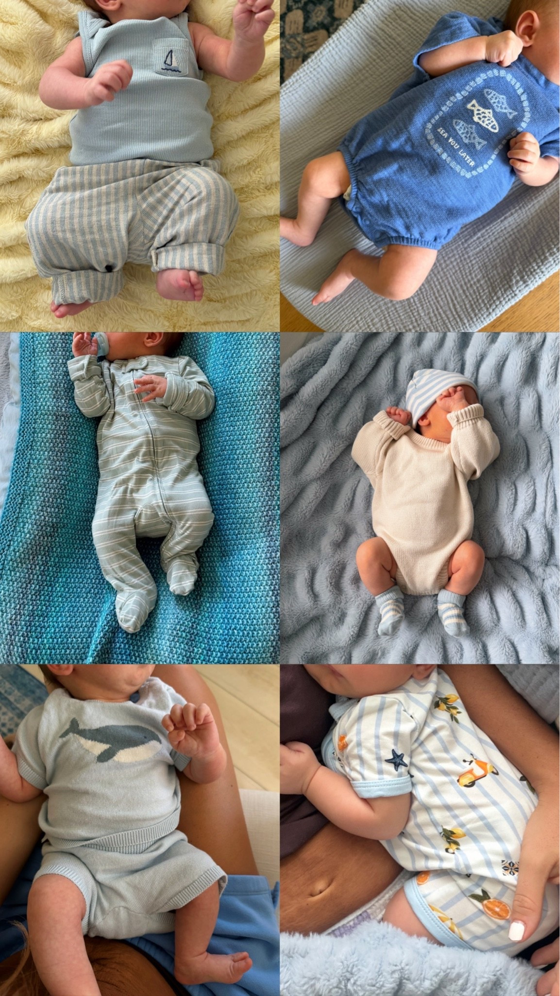 some of August’s fits lately 🩵