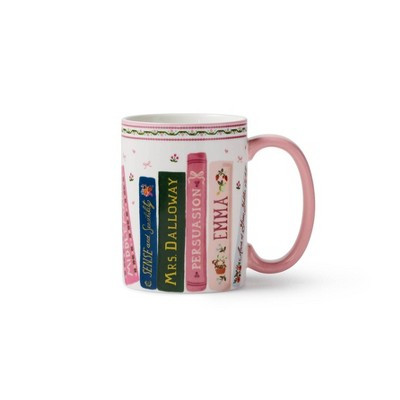 Rifle Paper Co. 16oz Ladies Night Book Club Porcelain Mug | Target