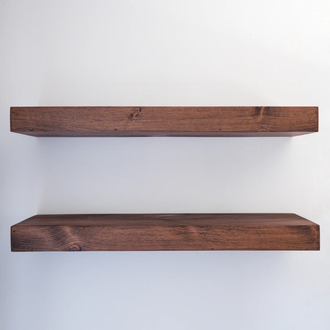 Modern 3" Thick Floating Shelves | Urbandi