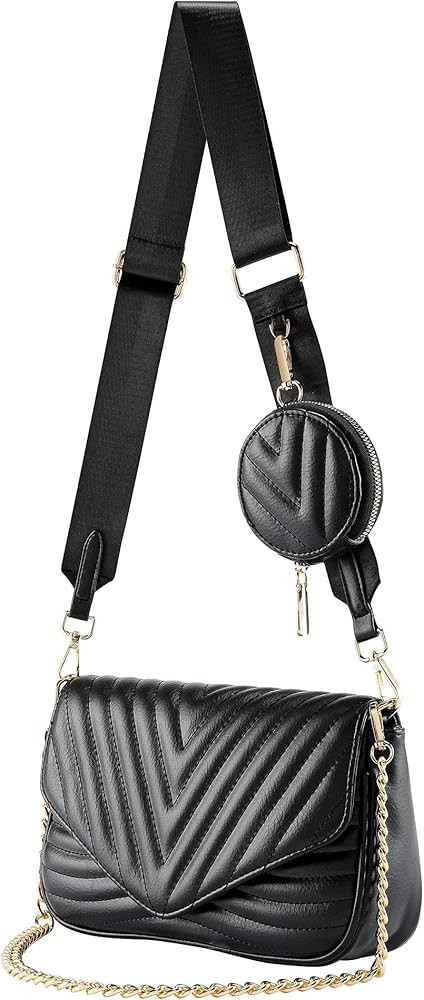 Ayliss Women Multipurpose Small/Medium Crossbody Bags Shoulder Handbag Coin Purse Trendy Clutch E... | Amazon (US)