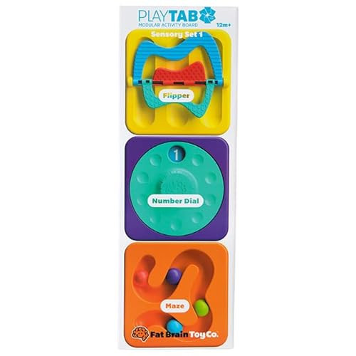 Fat Brain Toys PlayTab Tiles Set 1 - New/PreOrder Baby Toys & Gifts for Babies | Amazon (US)