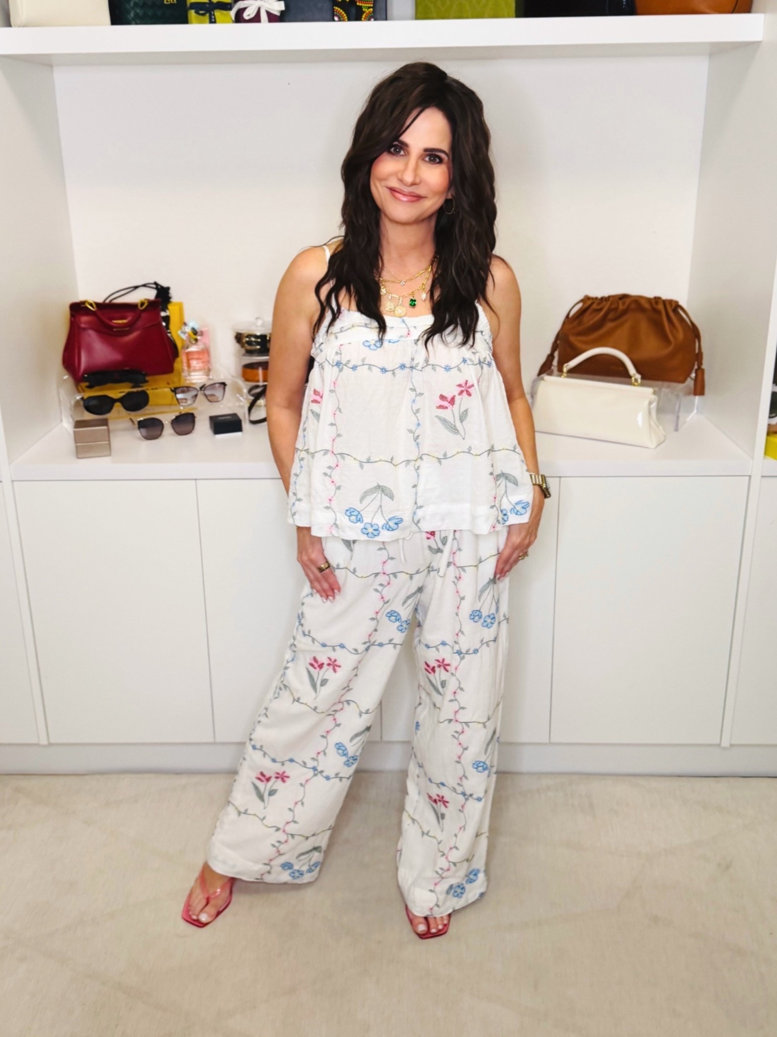 2 piece embroidered set, sold separately. Pants are fully lined . Love the cotton/ linen feel to it . Wearing a sm top and XS bottom. So dainty . #embroiderdset #target #targetfashion #summerset #vacationstyle

#LTKootd #LTKOver40 #LTKPetite