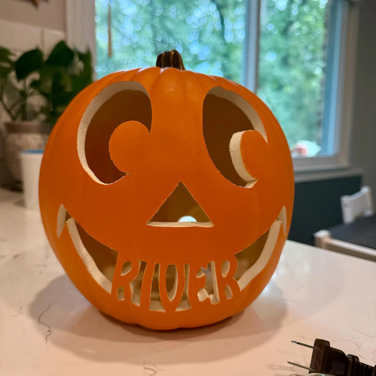 Custom Name in Pumpkins Mouth | Etsy (Global)