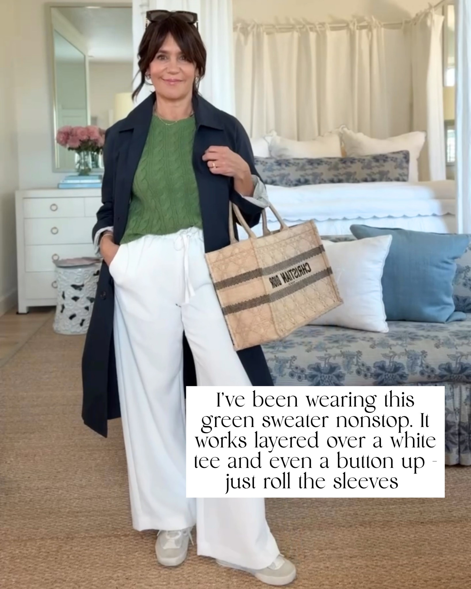 Ive been wearing this green Vince sweater nonstop! Linking more Vince faves on sale🩷

#LTKSaleAlert #LTKOver40 #LTKSeasonal