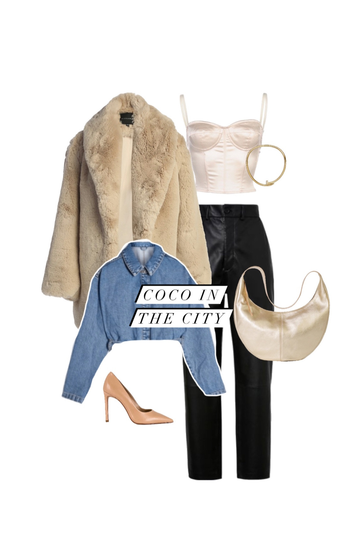 “Coco in the City” is all about that city life and always wearing heels. The higher the heels the better. Perfect fit out on a hot date, GF party plans or a design event. Now it’s your turn !! 

#LTKstyletip #LTKparties #LTKMostLoved