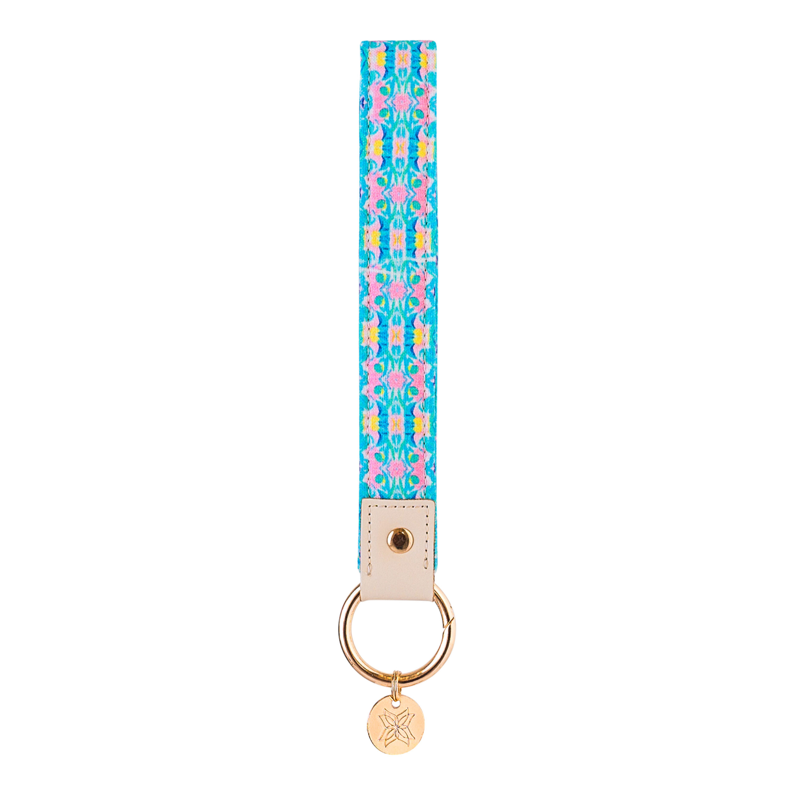 Abaco Fabric Loop Keychain - EVELYN & KATE | EVELYN & KATE (US)
