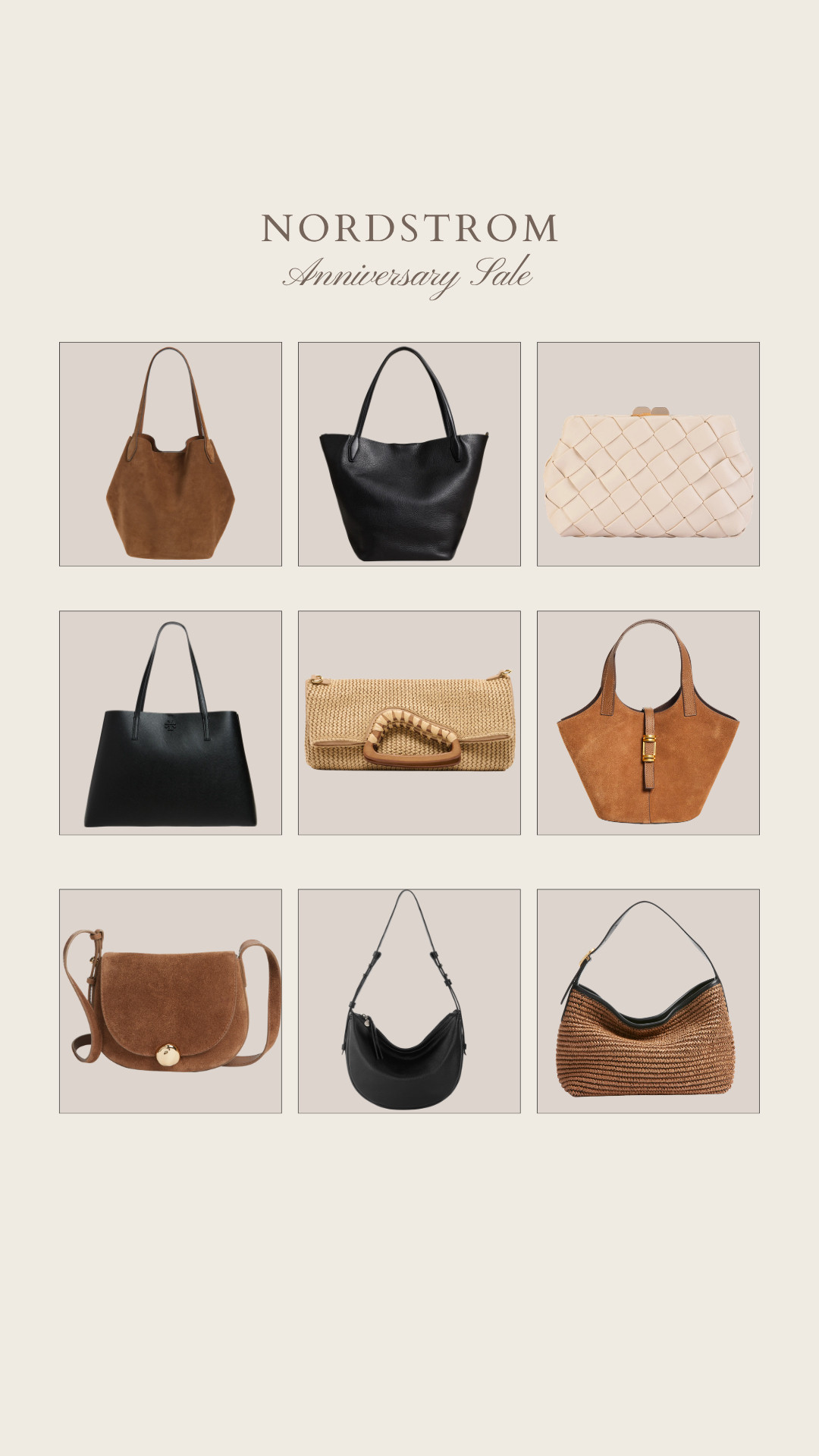 Nordstrom Anniversary Sale!

Bags | Purses | Clutches | Accessories 

 #LTKuk #LTKsummer #LTKbag