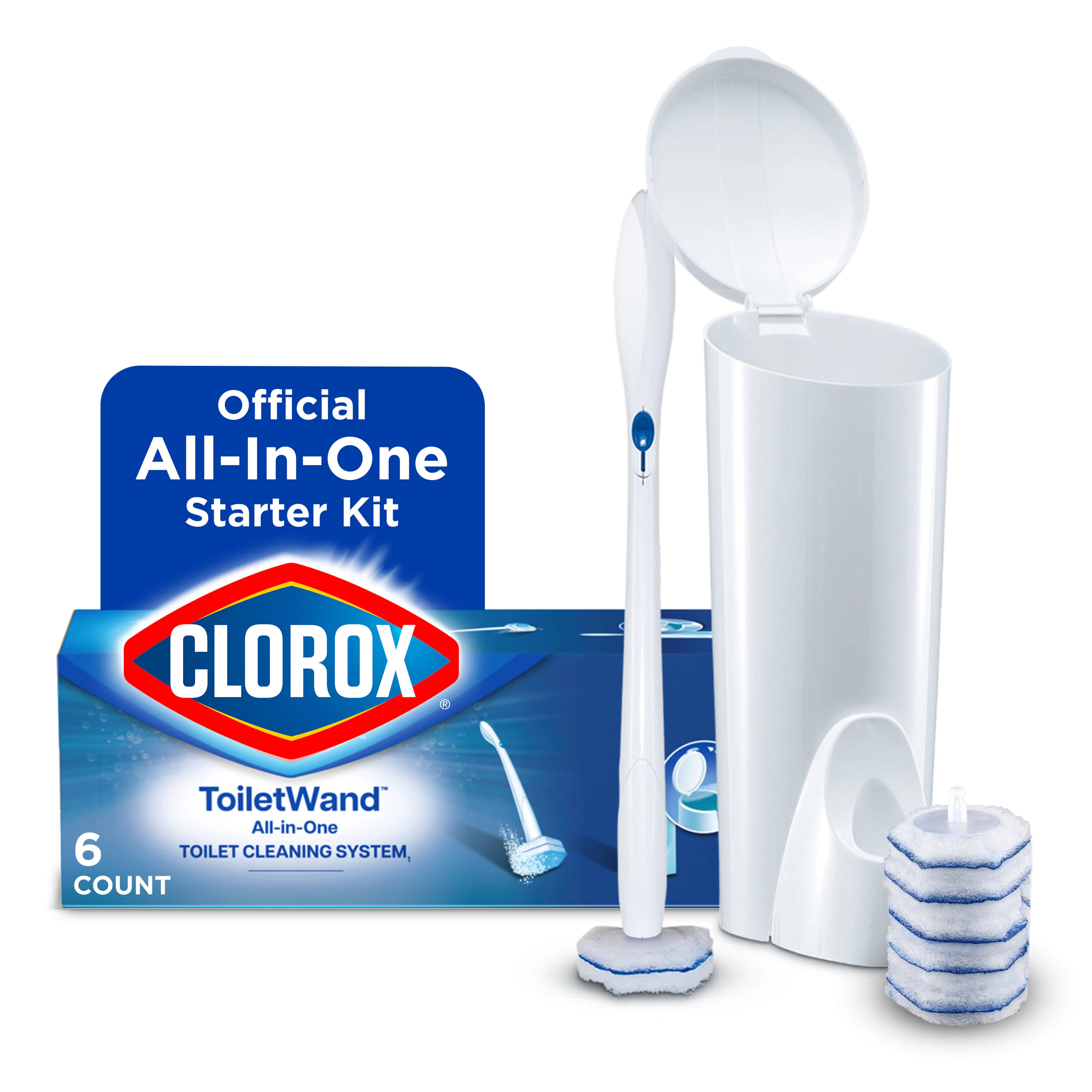 Clorox ToiletWand 3 in 1 Starter Kit Toilet Bowl Cleaner Kit one_size | 4460003191 | Lowe's