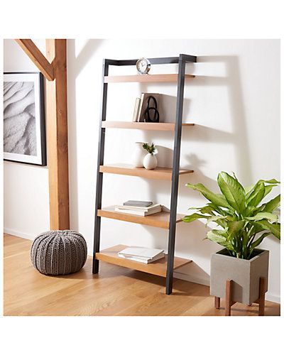 Safavieh Beauregard 5 Tier Leaning Etagere | Gilt